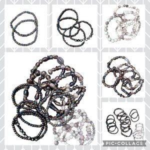 Mixed Stone Bracelet Bundle